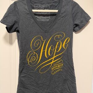 Sevenly 'Hope Runs Deep' V-Neck Graphic Tee